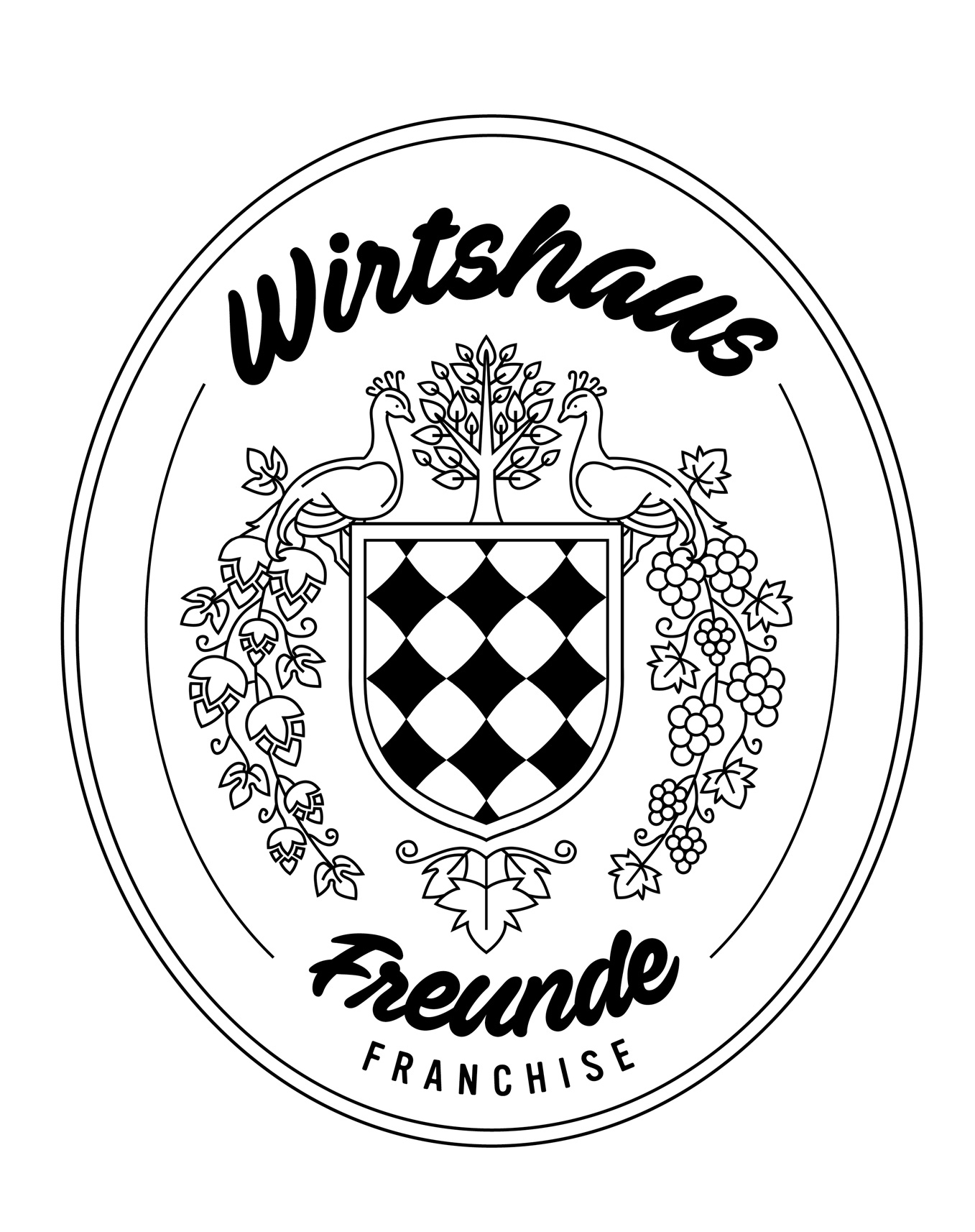 Wirtshaus Freunde Franchise Logo